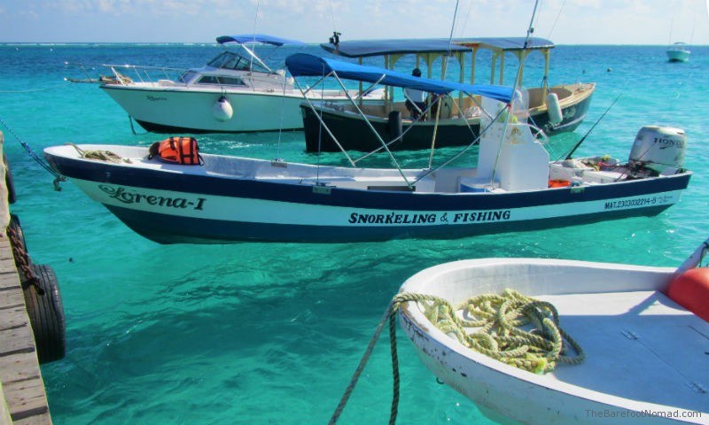 Puerto Morales Fishing Boats Tied at Pier