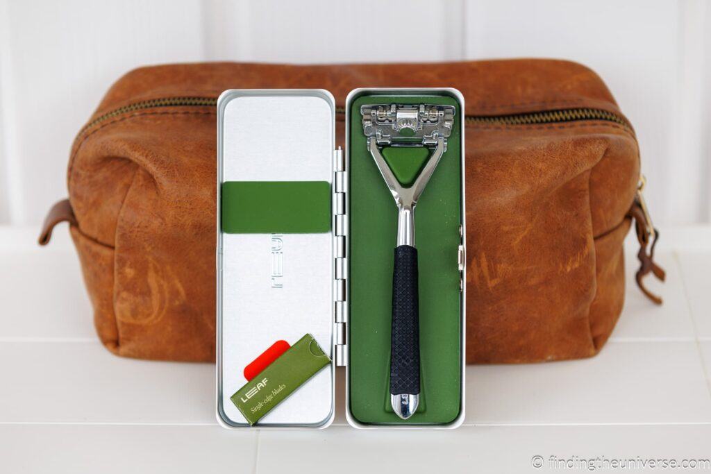 Travel Safety Razor Leaf Razor