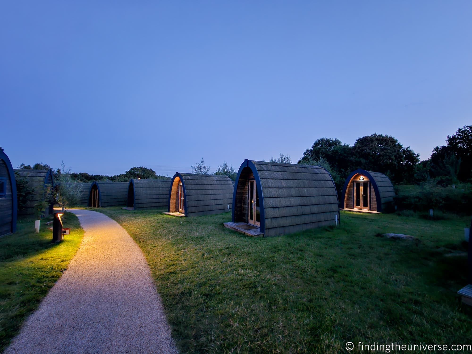 Stargazing pods Alton Towers