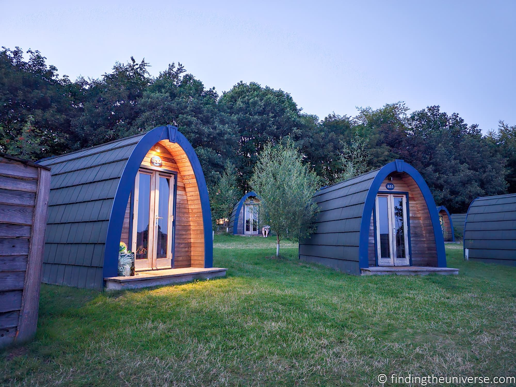 Stargazing pods Alton Towers