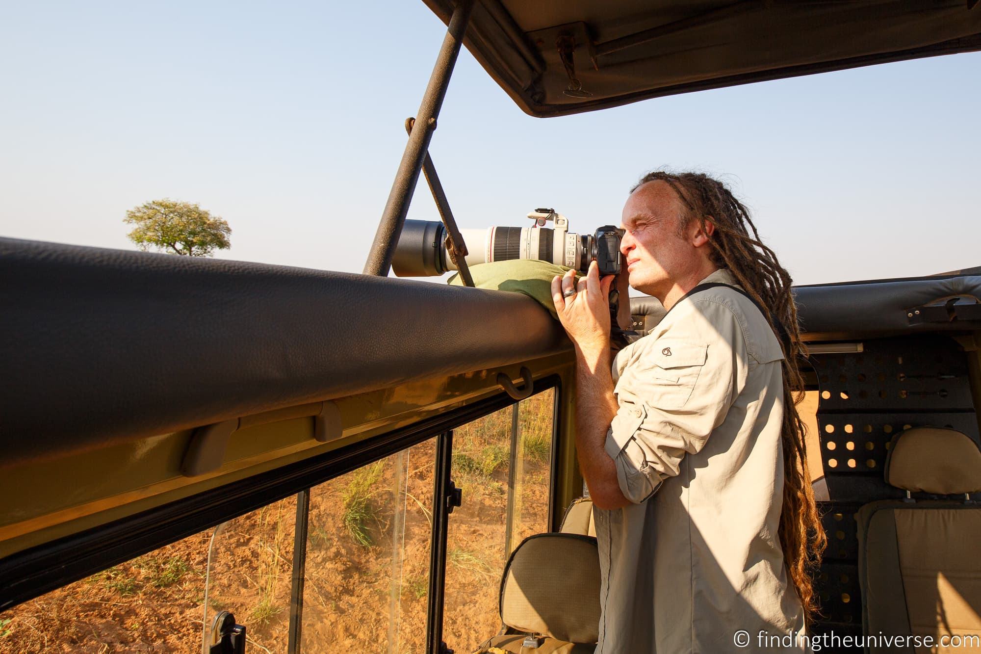 Photography bean bag safari