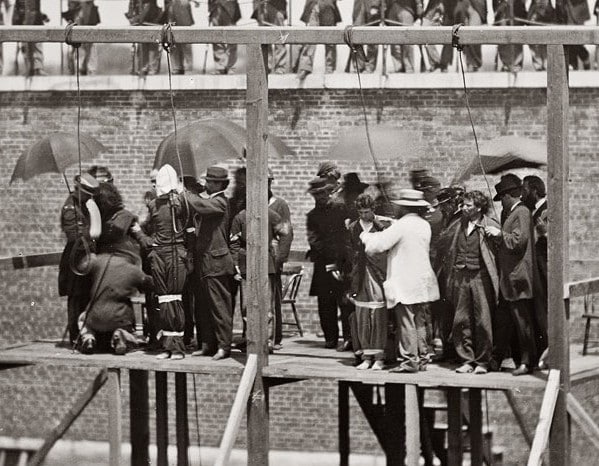 Lewis Powell hanging