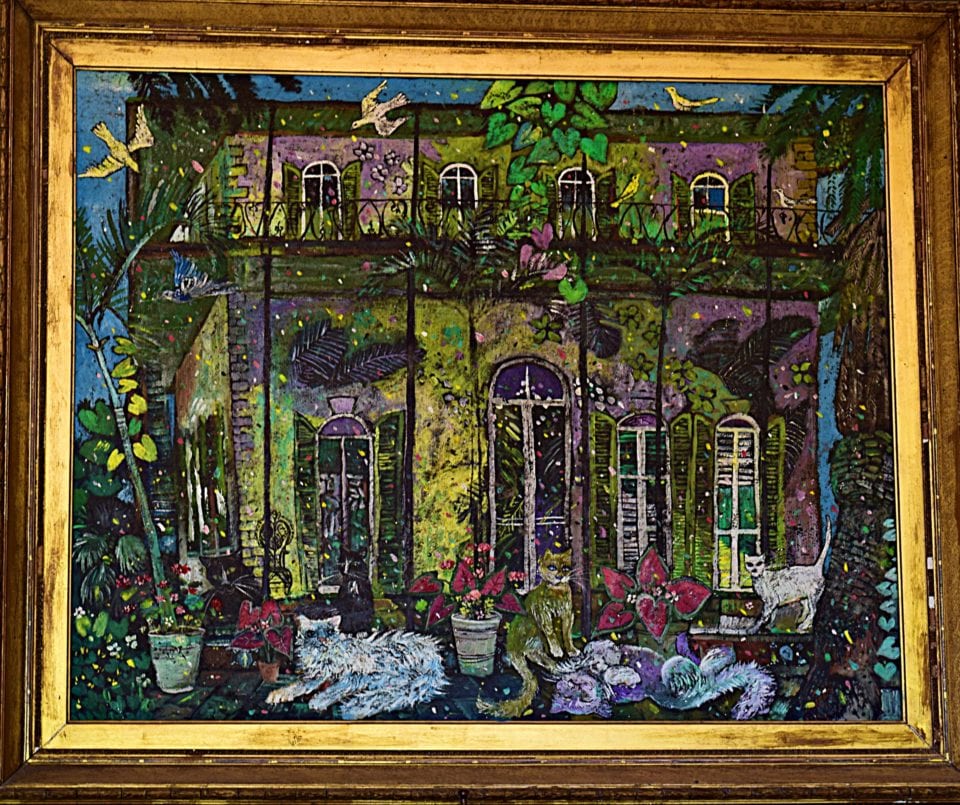 Faulkners painting- Hemingway's Bedroom