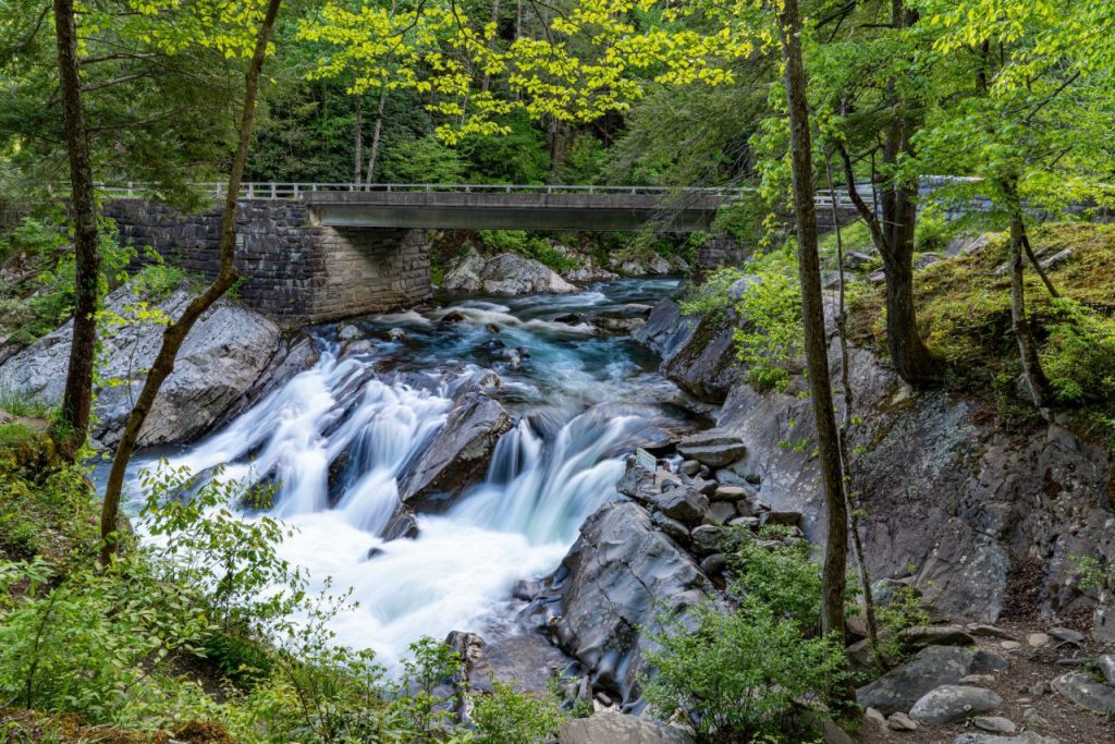 The Sinks Falls Gatlinburg Tn