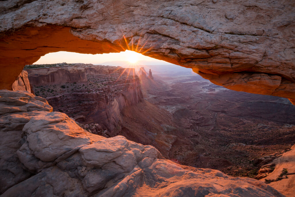 Mesa Arch at sunrise, Canyonlands National Park, Utah