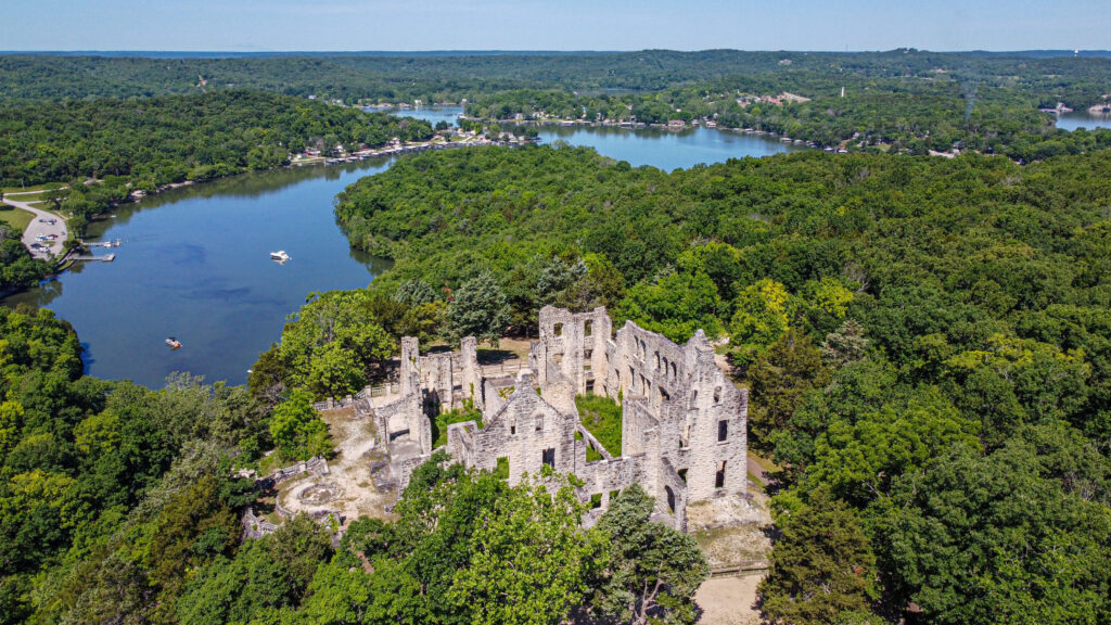 Best castles in America - Ha Ha Tonka State Park (drone shots)