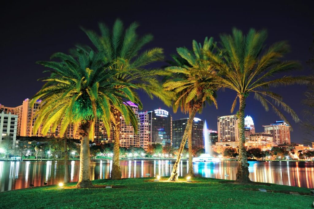 Orlando Florida at Night