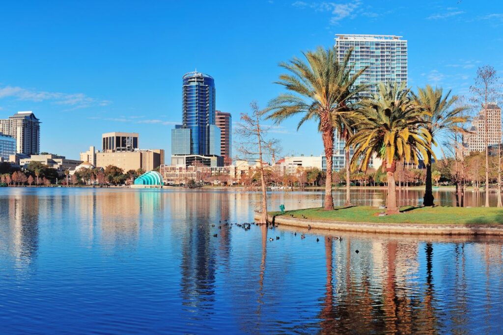 Lake Eola Orlando Florida