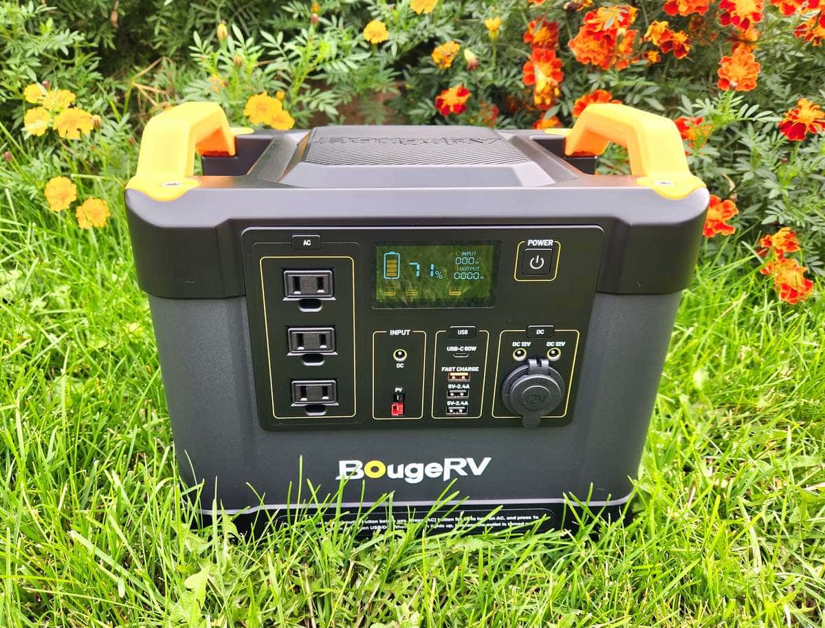 BougeRV Fort 1000 solar generator review