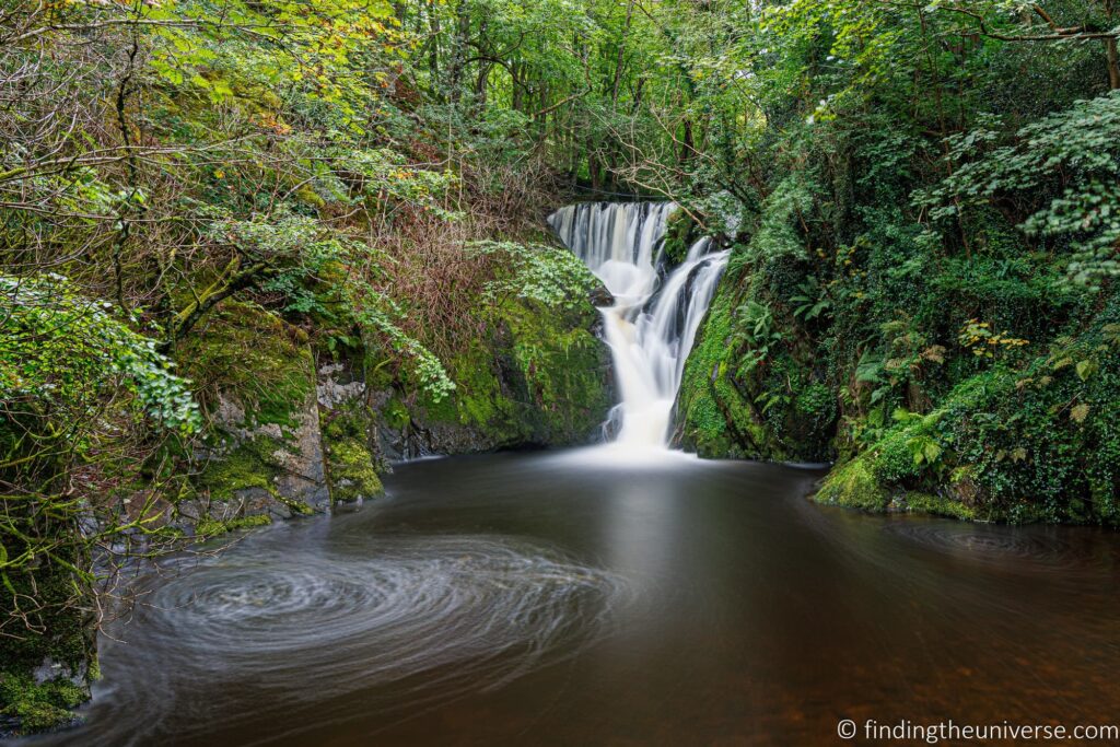 Waterfall at Dyfi furnace