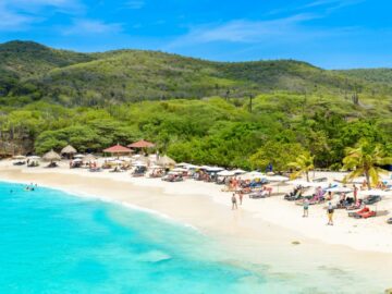 Grote Knip beach, Curacao, Netherlands Antilles - paradise beach on tropical caribbean island