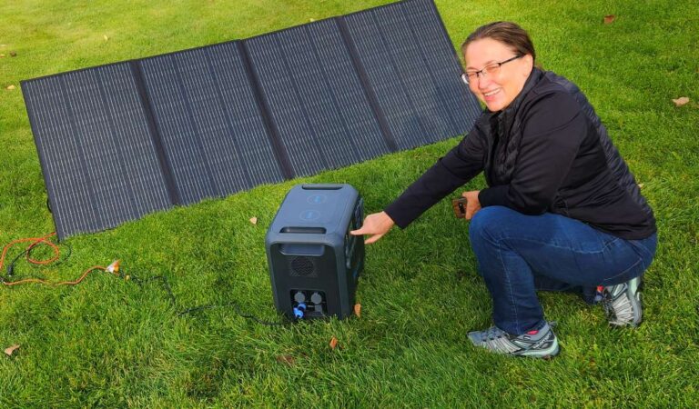 How a 350W Solar Panel Transforms Camping and Emergency Prep