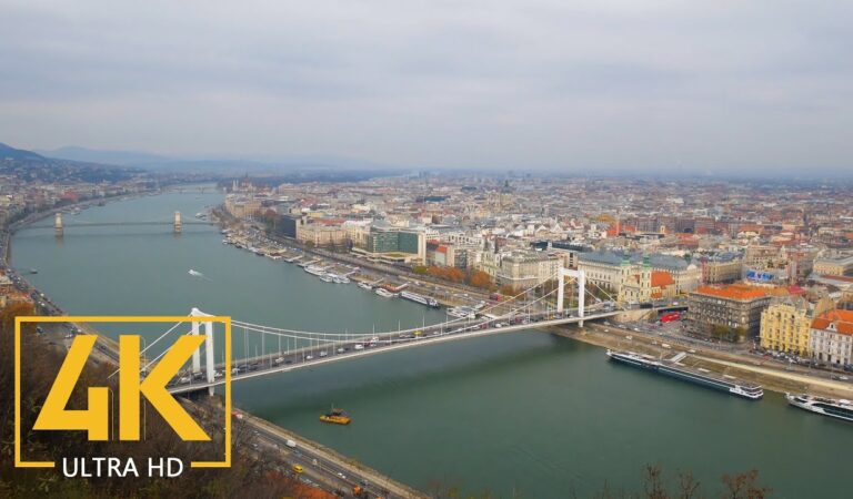 Late Autumn in Budapest in 4K – Most Popular Sightseeing Places (No MUSIC)