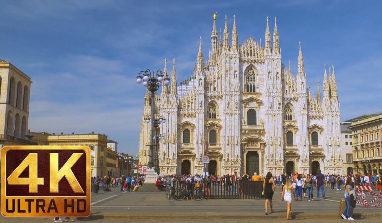 Fabulous Italy: Milan in 4K – Episode 2 – 1 HR – City Csapes/City Life/Urban Life Relax Video