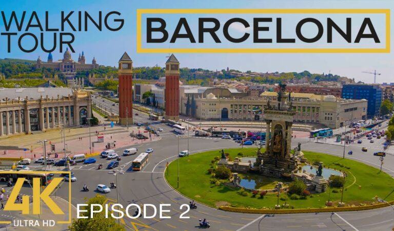 BARCELONA, Spain – 4K City Walking Tour – Episode #2 – Exploring European Cities