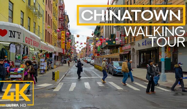 Secrets of Chinatown, New York City | 4K City Walking Tour