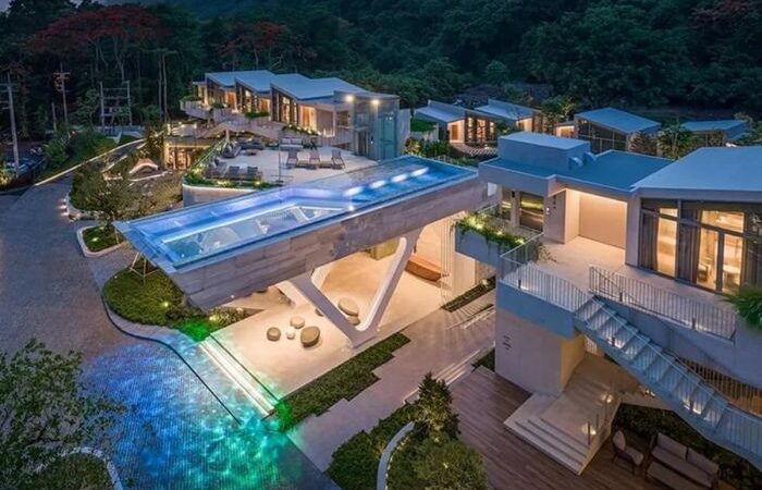 A Cantilevered Pool Welcomes Guests To Mys Khaoyai Hotel