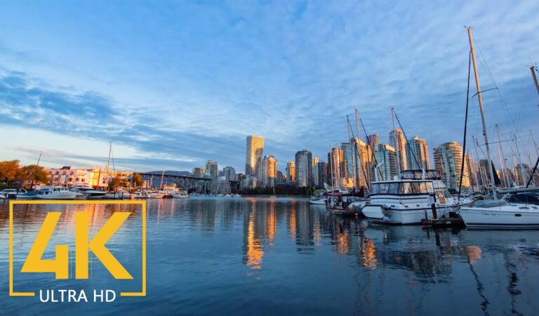 Autumn Charm of Vancouver Waterfront in 4K UHD – Short Preview Video