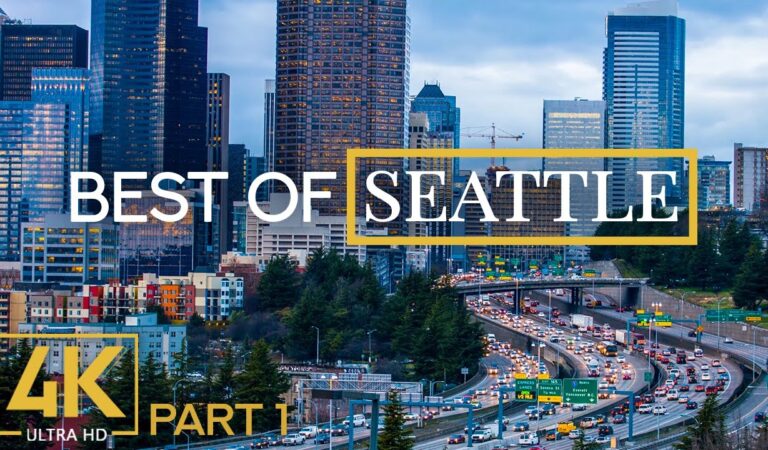 Best of Seattle from Urban Life Channel in 4K UHD – Bright Music & City Background Video – Part 1