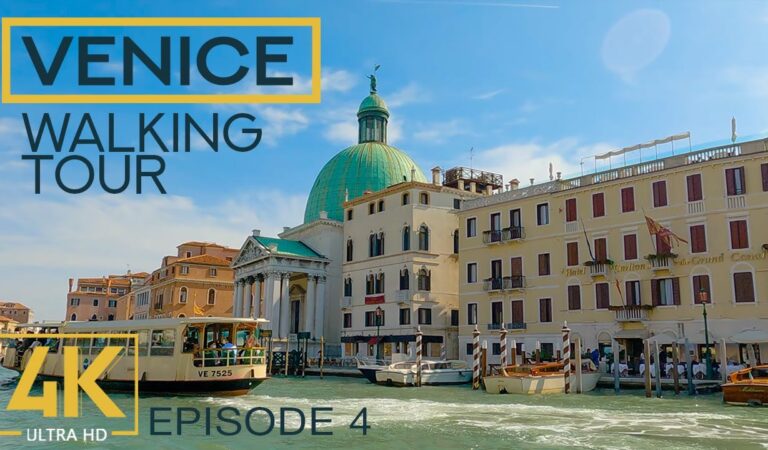 VENICE, Italy – 4K City Walking Tour – Episode #4 – Exploring European Cities