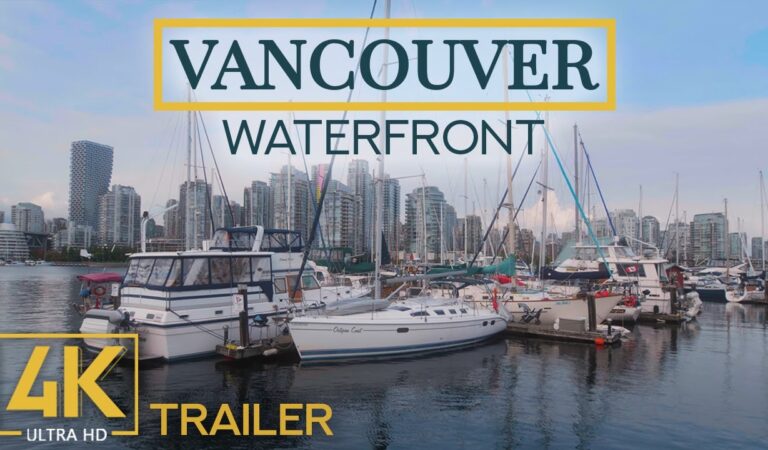 Autumn Charm of Vancouver Waterfront – 4K Travel Film with Music – Trailer