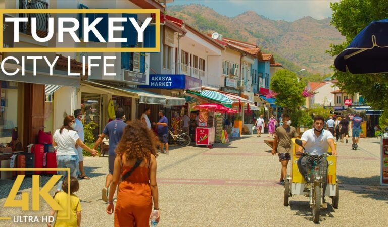 Summer Trip to Beautiful Cities of TURKEY – 4K City Life Video + Scenic Aerial Views