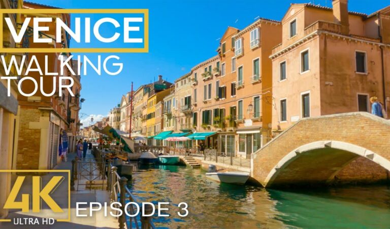 VENICE, Italy – 4K City Walking Tour – Episode #3 – Exploring European Cities