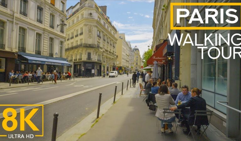 Exploring Cities of France in 8K – City Walk in PARIS – A Global Center for Art, Fashion and Culture