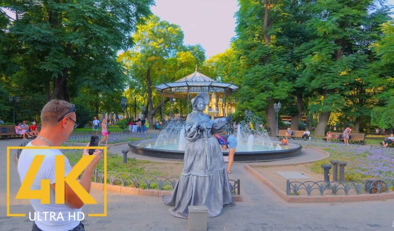 4K Weekend Trip to Odessa – Urban Life Video with Music – Cities of the World