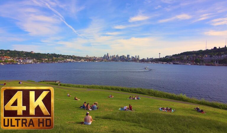 View from Gas Works Park in Seattle – 4K (Ultra HD) City Life  – Trailer